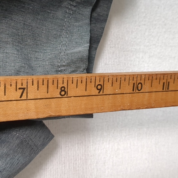 Hurley Men's Long Board Shorts Gray Size 32 Excellent Condition - Picture 10 of 10